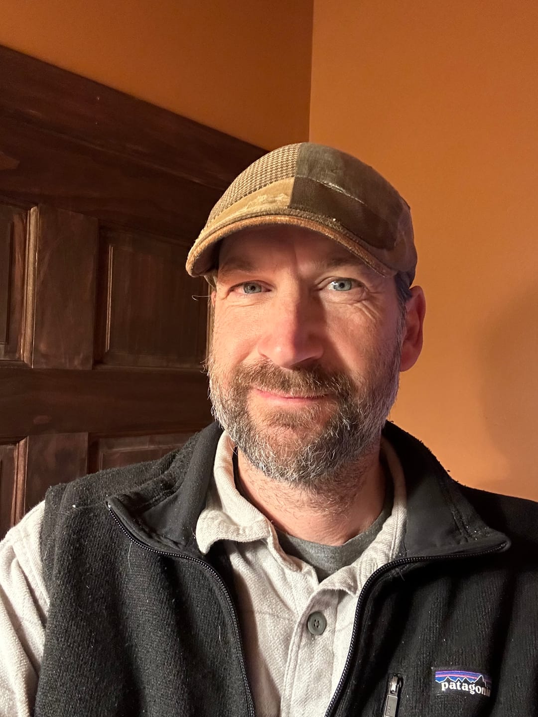 Customer photo review of Linen Patchwork - Donegal Touring Cap