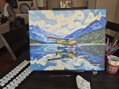 Customer photo review of Airplane Lake Landing