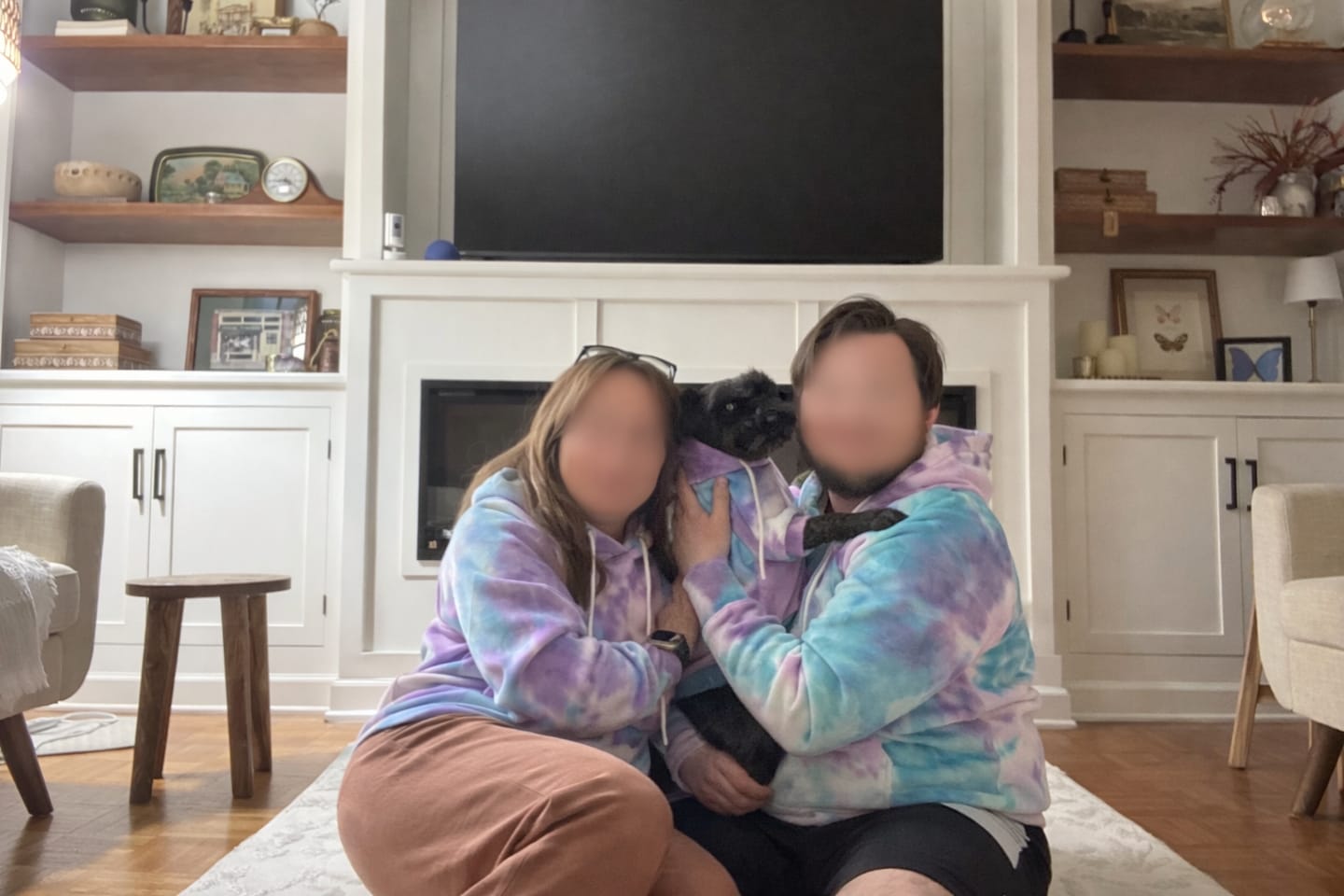 Customer photo review of Velvet Human Hoodie - 90s Retro