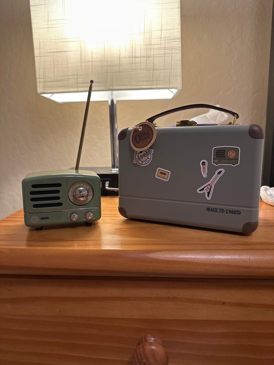 Customer photo review of MUZEN OTR Metal Wireless Portable FM Radio Bluetooth Speaker