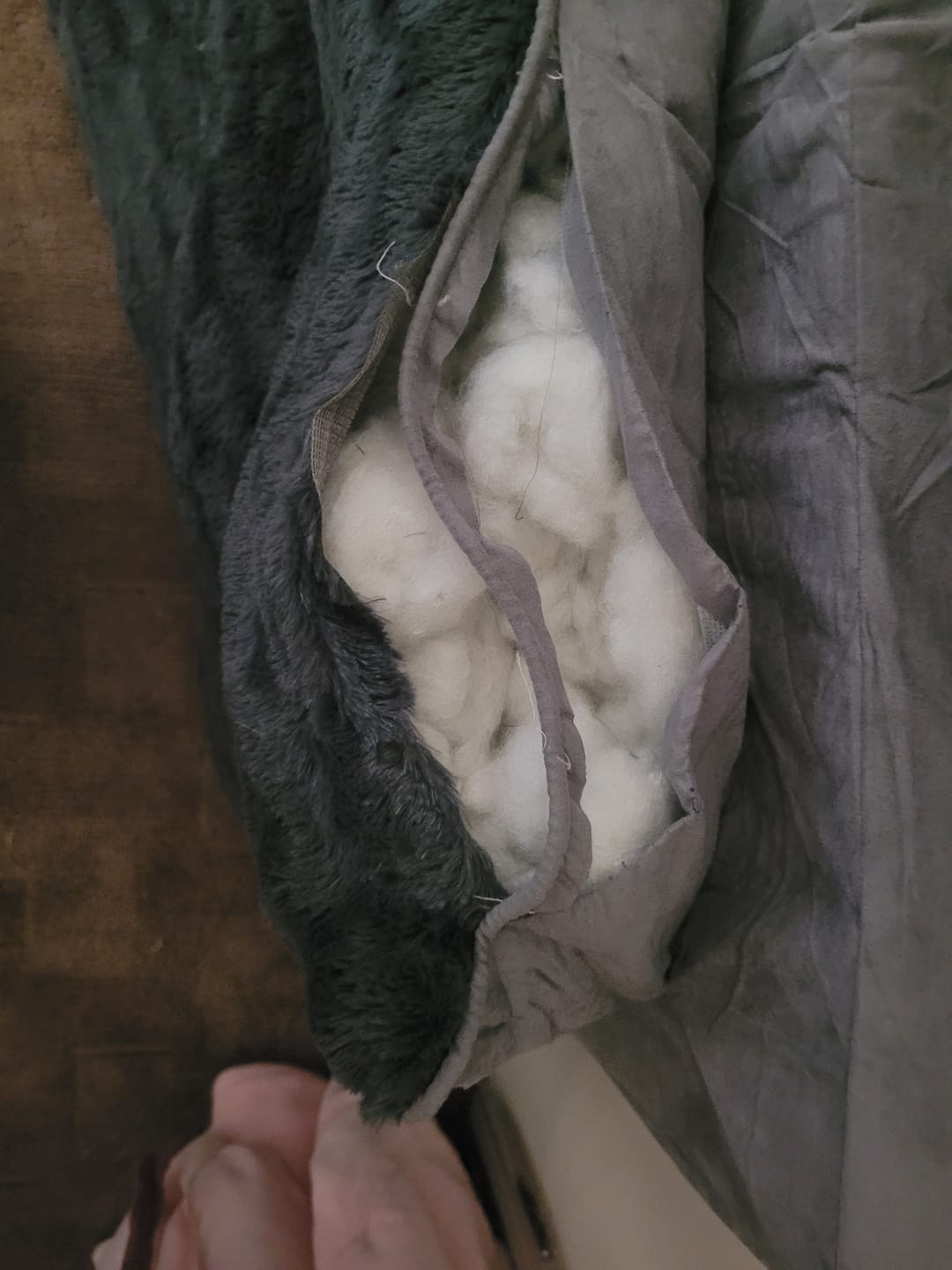 Customer photo review of Dog Memory Foam Mattress