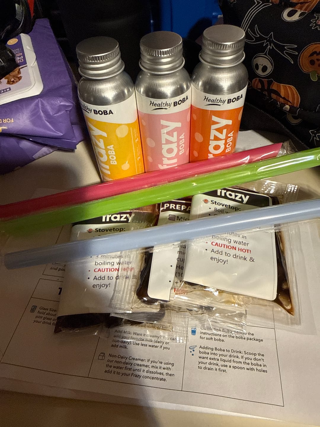 Customer photo review of Healthy Boba Sample Pack