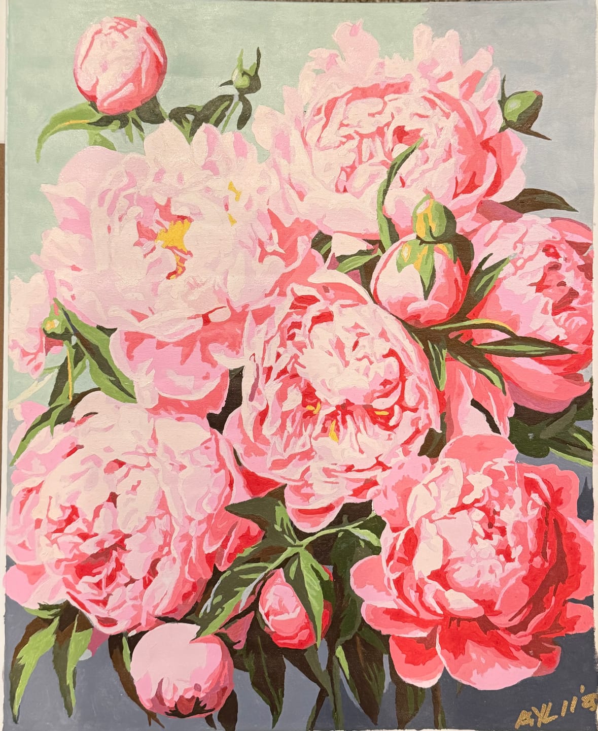Customer photo review of Pink Peony Perfection
