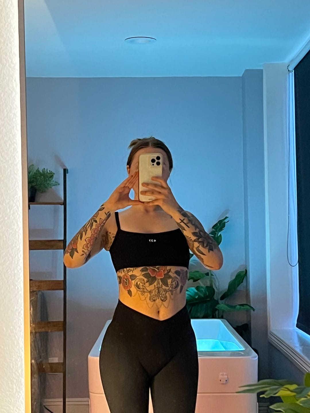 Customer photo review of The Micro Bra / Black