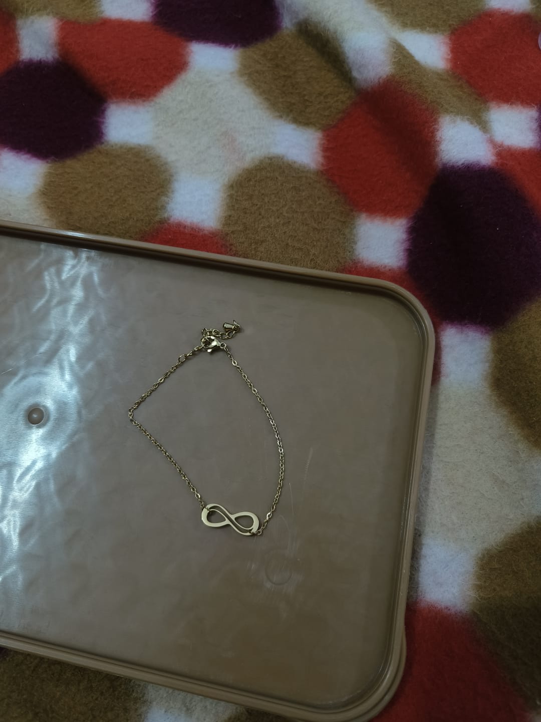 Customer photo review of Infinity Charm Bracelet
