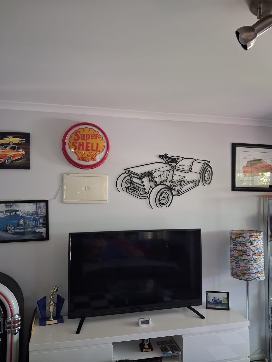 Customer photo review of Custom Car - Metal Wall Art