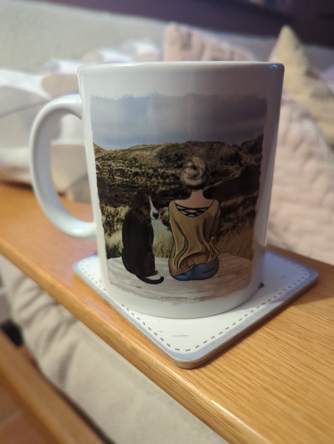 Customer photo review of Unterwegs mit Haustier - Individuelle Tasse