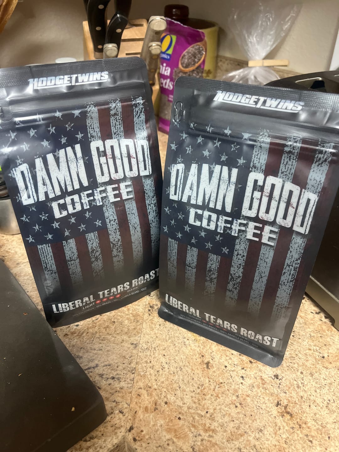 Customer photo review of Damn Good™ Coffee - Liberal Tears Roast