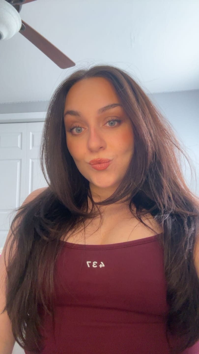 Customer photo review of The Sculpt Tank / Black-Cherry
