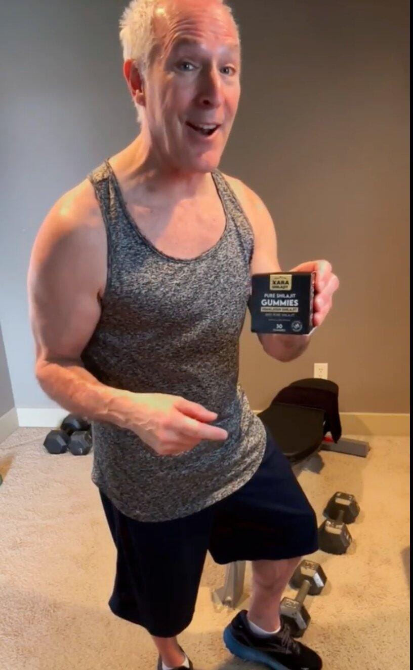 Customer photo review of XARA SHILAJIT® Pure Shilajit Gummies