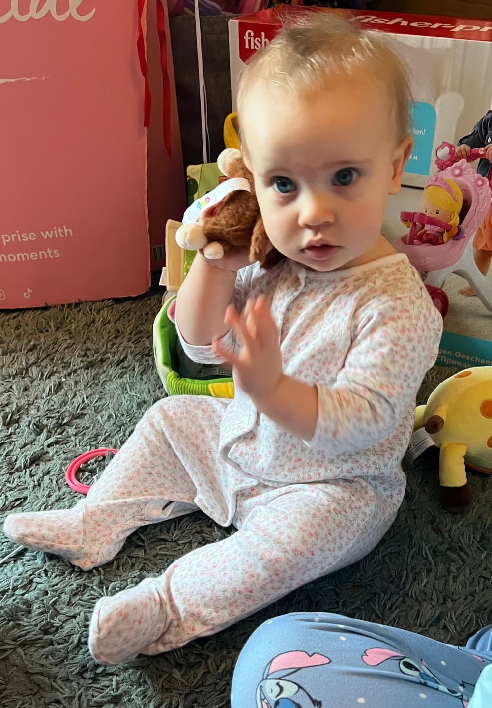 Customer photo review of Personalized Plush Playset Sensory Toy Kit - 10 Themes