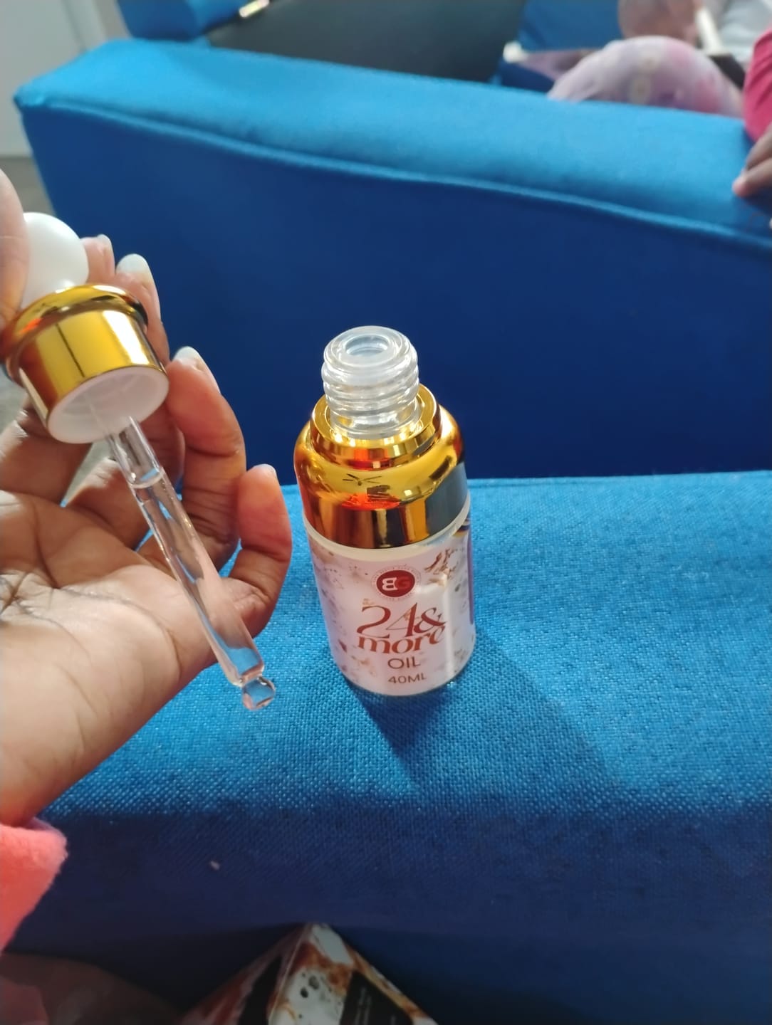 Customer photo review of 24 & More Oil