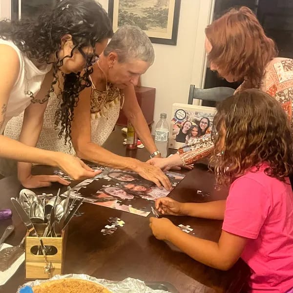 Customer photo review of Custom Photo Puzzle