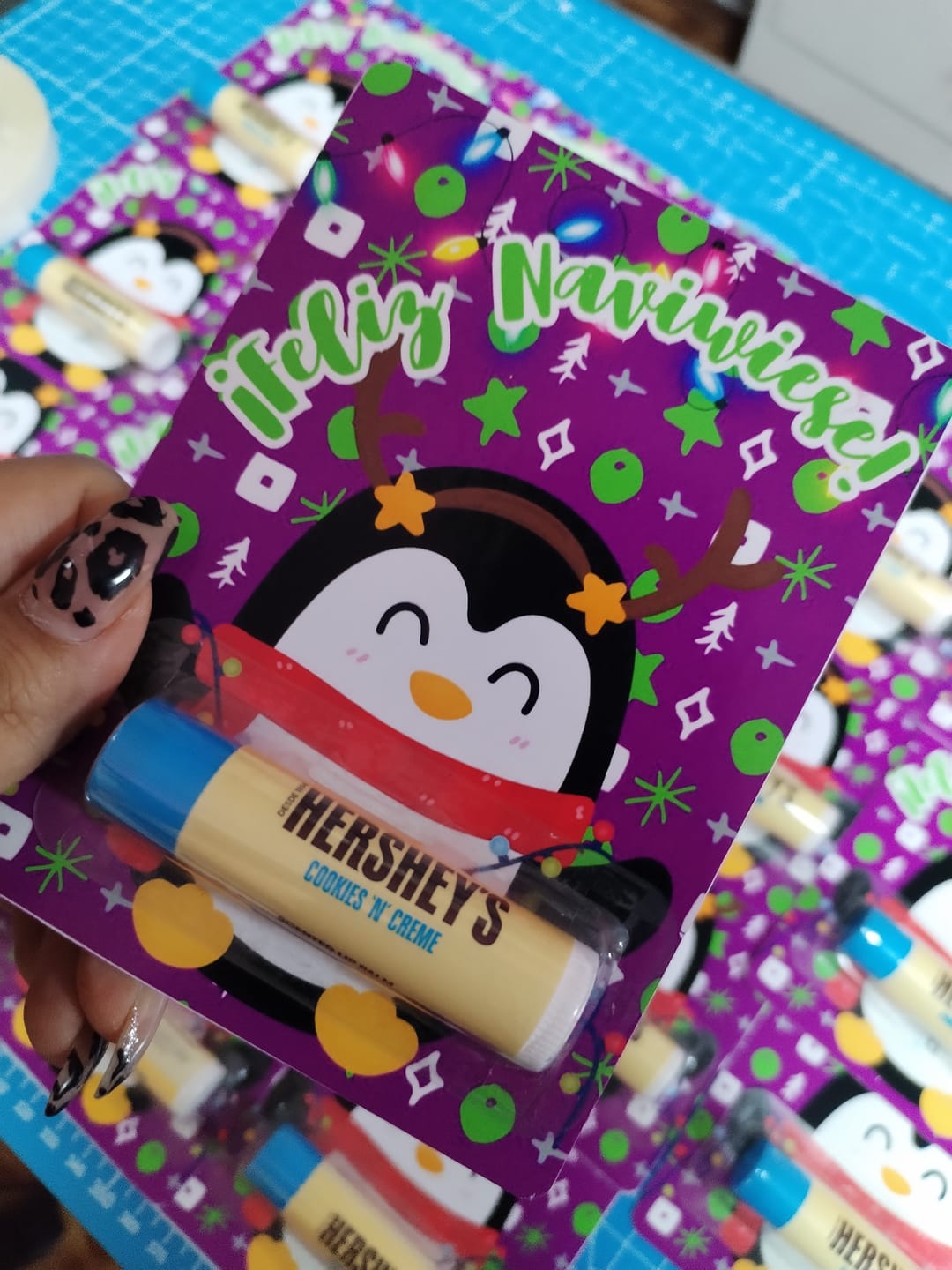 Customer photo review of Lip Balm Cookies & Cream