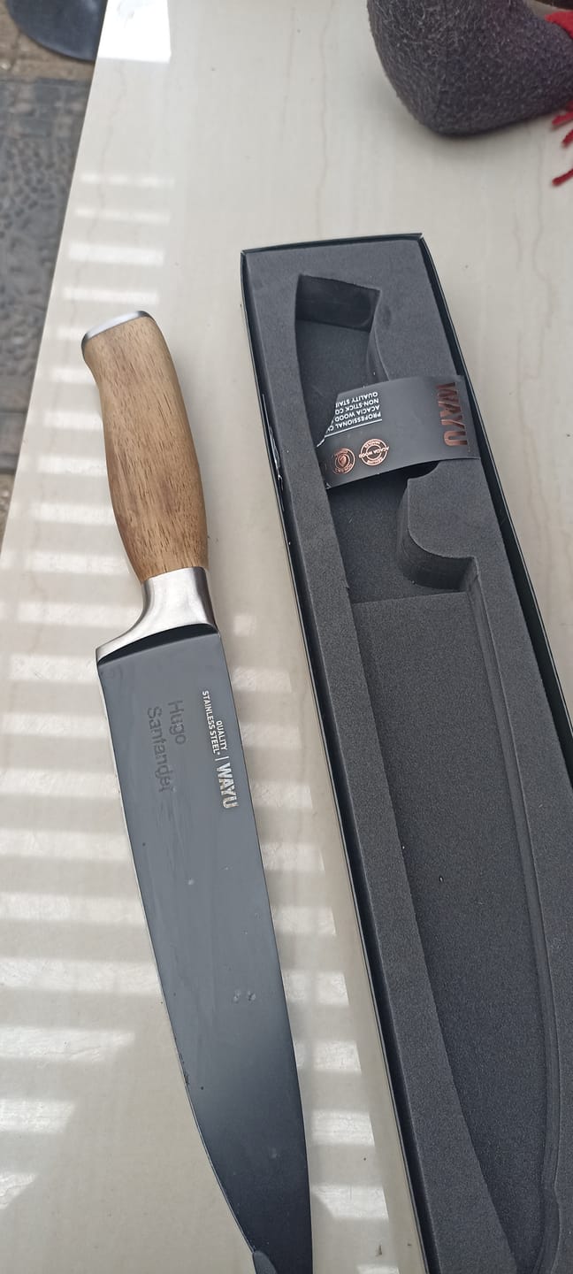 Customer photo review of Cuchillo parrillero Wayu