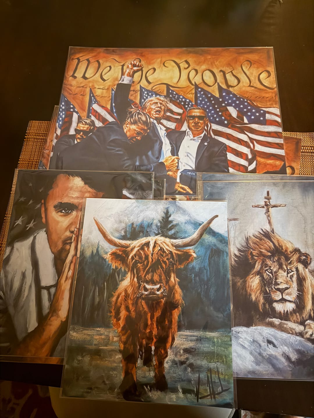 Customer photo review of Charlie Kirk - A Patriot's Tribute