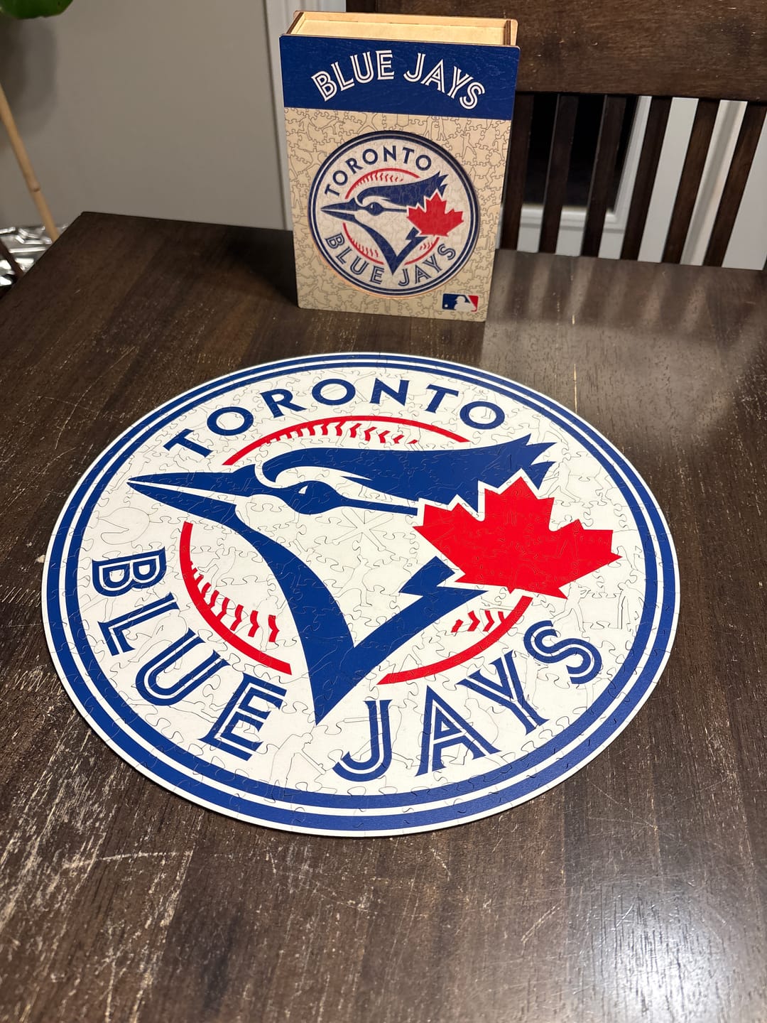 Customer photo review of Toronto Blue Jays™ - Wooden Puzzle