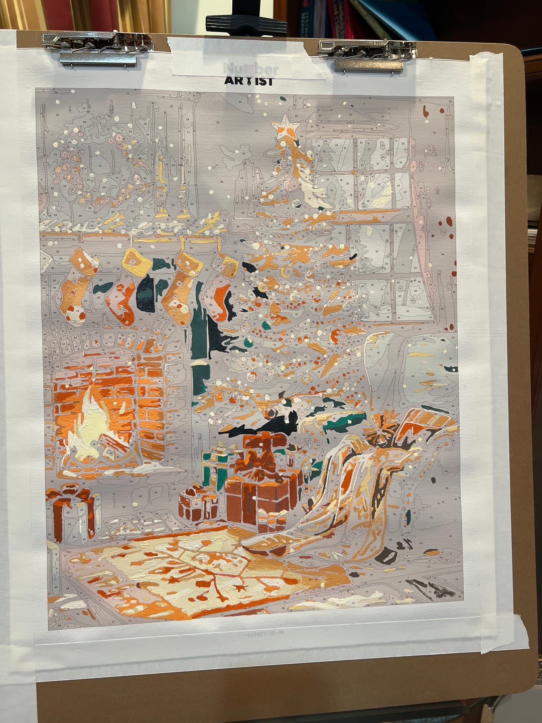 Customer photo review of Cozy Snowfall