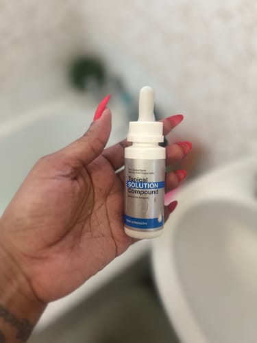 Customer photo review of Minoxidil High Strength (5%) SOLUTION, 3x60ml pack