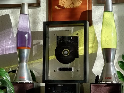 Customer photo review of M1 Music Frame CD Player