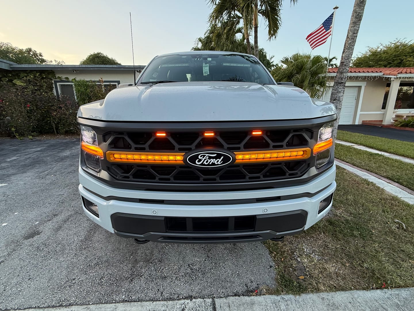 Customer photo review of LED DRL W/ Sequential Turn Signal For 2024+ Ford F150 Tremor