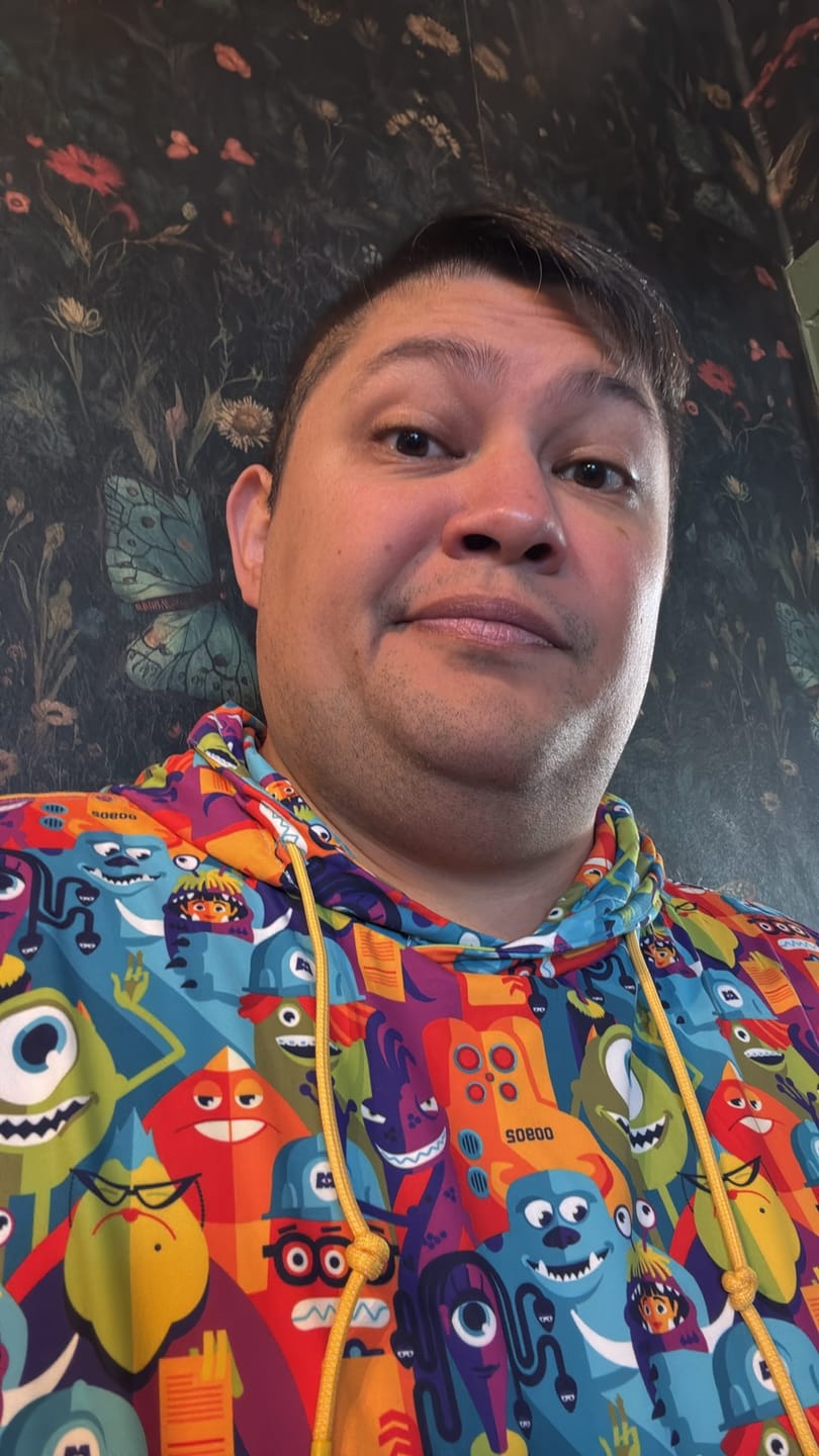 Customer photo review of Disney and Pixar Monsters, Inc. "The Scare Floor" – Performance Hoodie