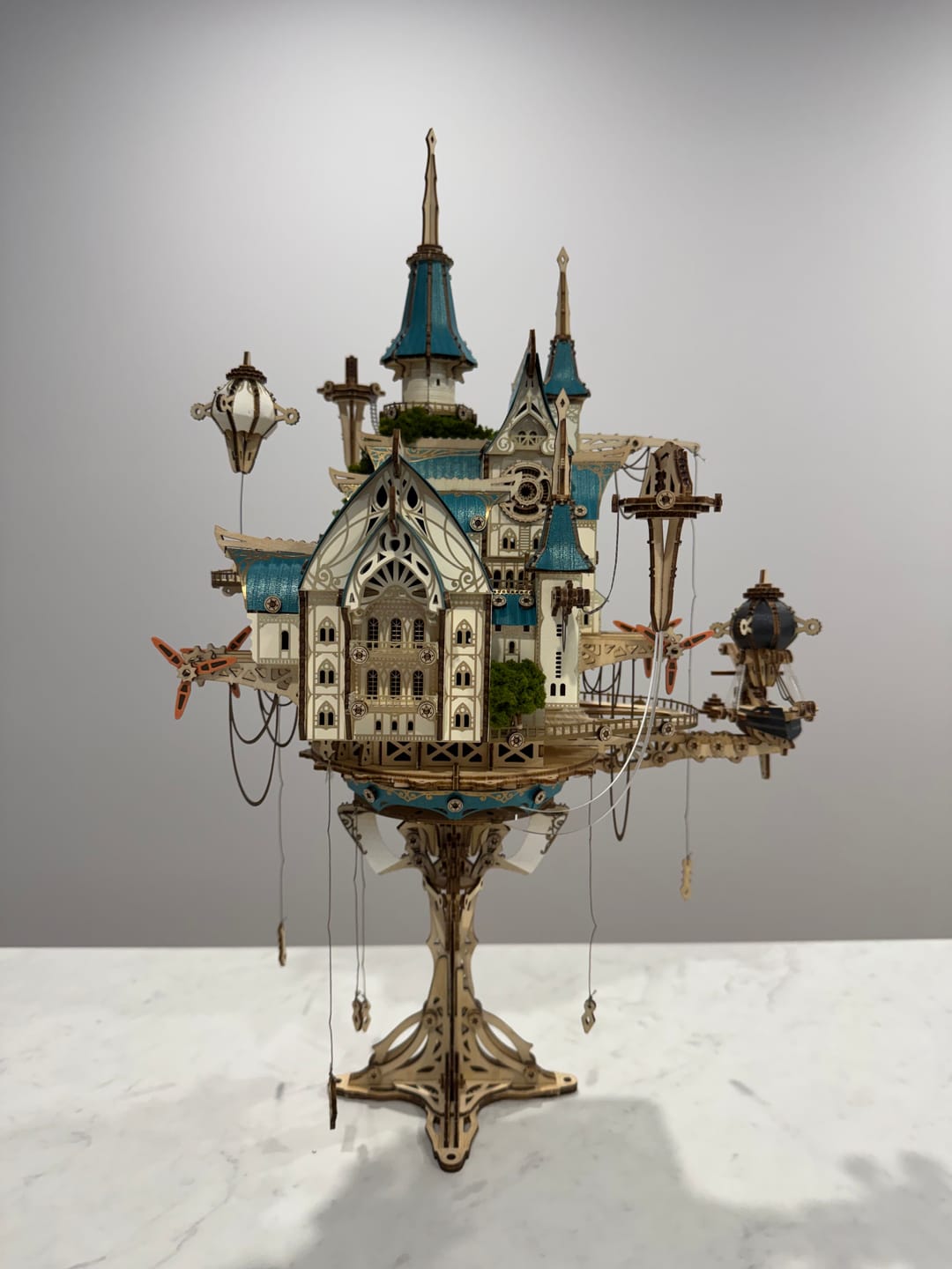 Customer photo review of Rokrgeek Fantasy Steam Castle 3D Wooden Puzzle