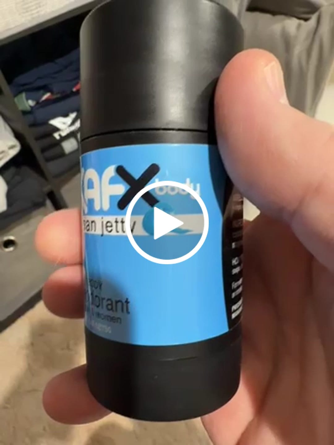 Customer video review of Ocean Jetty Natural Deodorant – Clean, Fresh, Gender-Neutral Bestseller