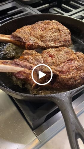 Customer video review of USDA Choice Tomahawk Ribeye