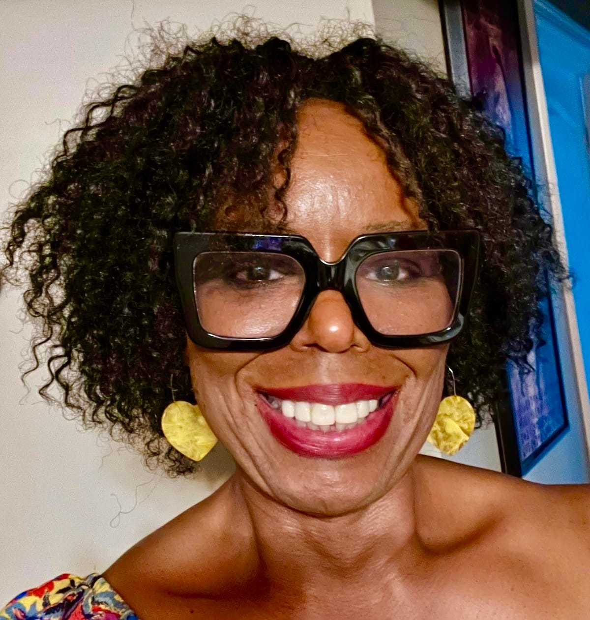 Customer photo review of Freetress Fullcap Drawstring Half Wig - JAMAICAN GIRL