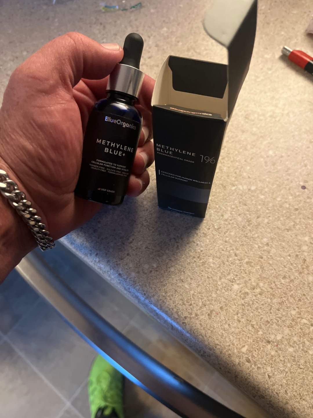 Customer photo review of Methylene Blue+