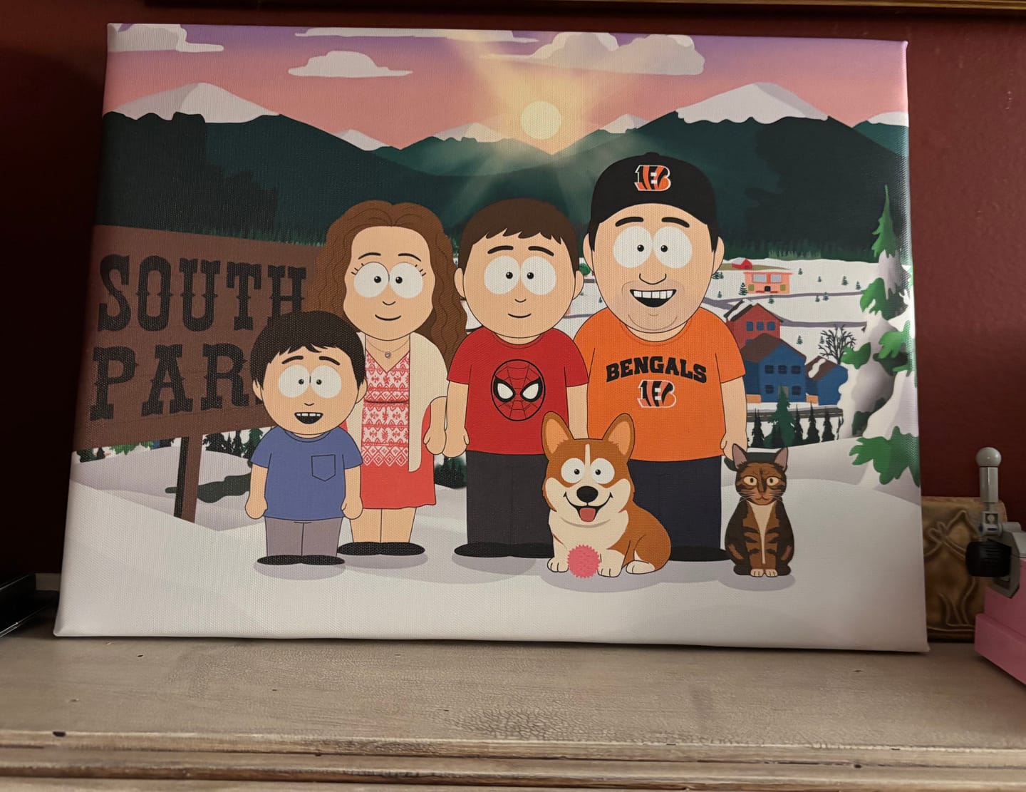 Customer photo review of 'South Park' Custom Portrait
