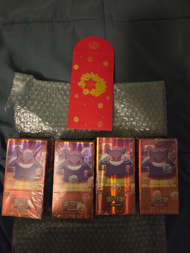 Customer photo review of Pokemon Gem Pack Vol 3 Booster Box [S-Chinese]