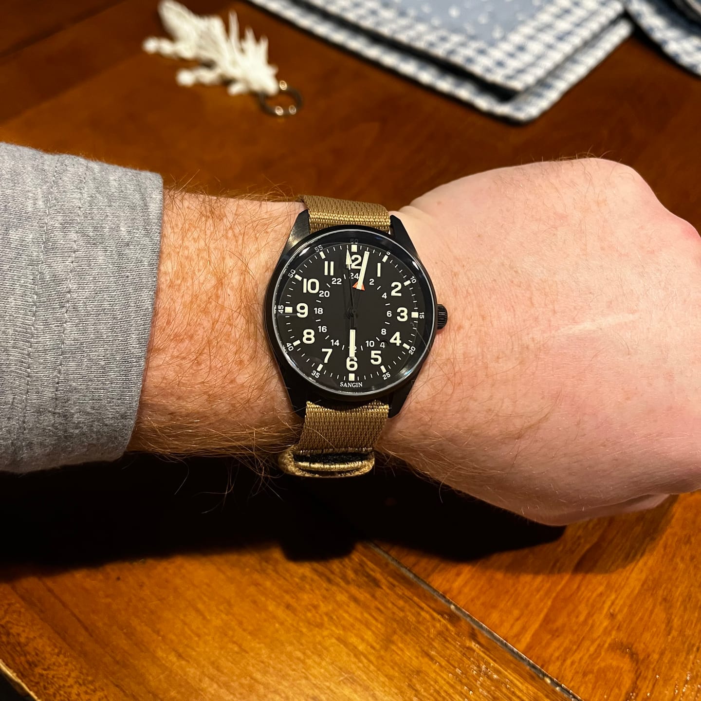 Customer photo review of PVD Glomar Explorer - Hook & Loop Strap - Black