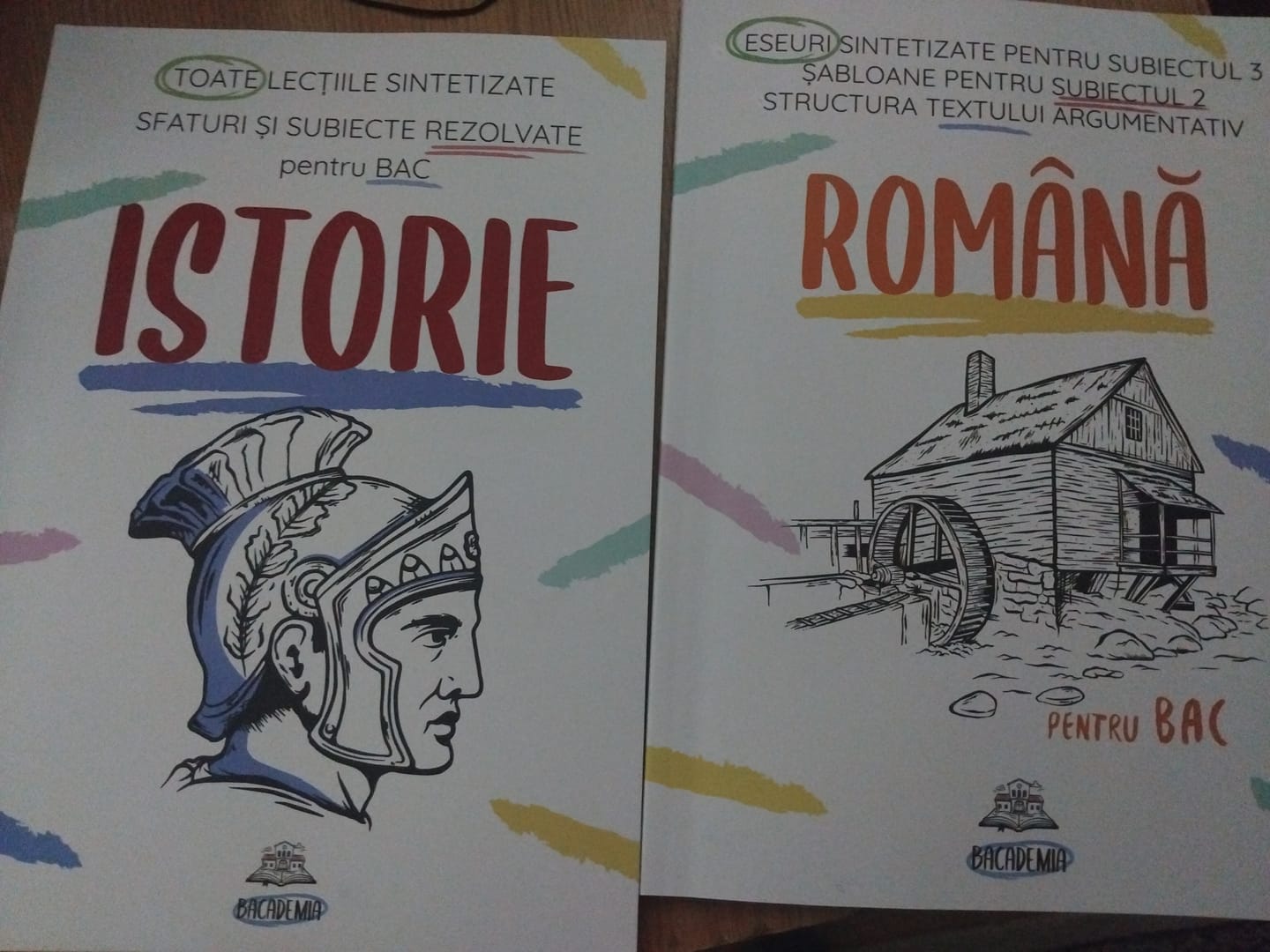 Customer photo review of Pachet Bacalaureat (Română + Istorie) Bacademia