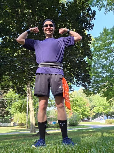 Customer photo review of HolStrength Crew Socks
