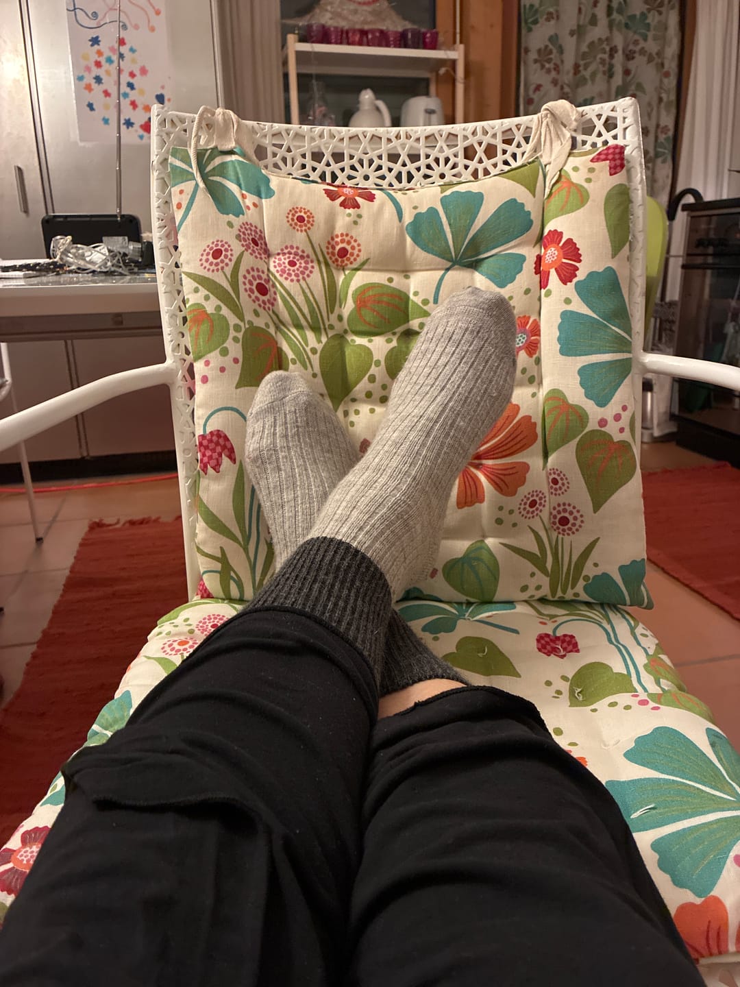 Customer photo review of Alpaka Umschlagsocken