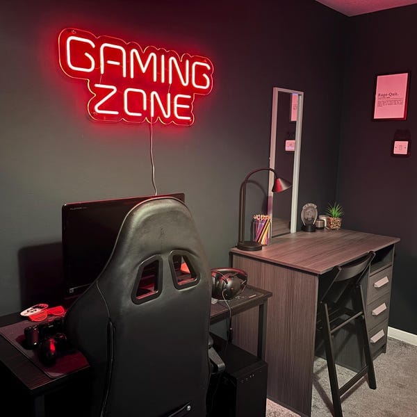 Customer photo review of Custom LED Neon Sign