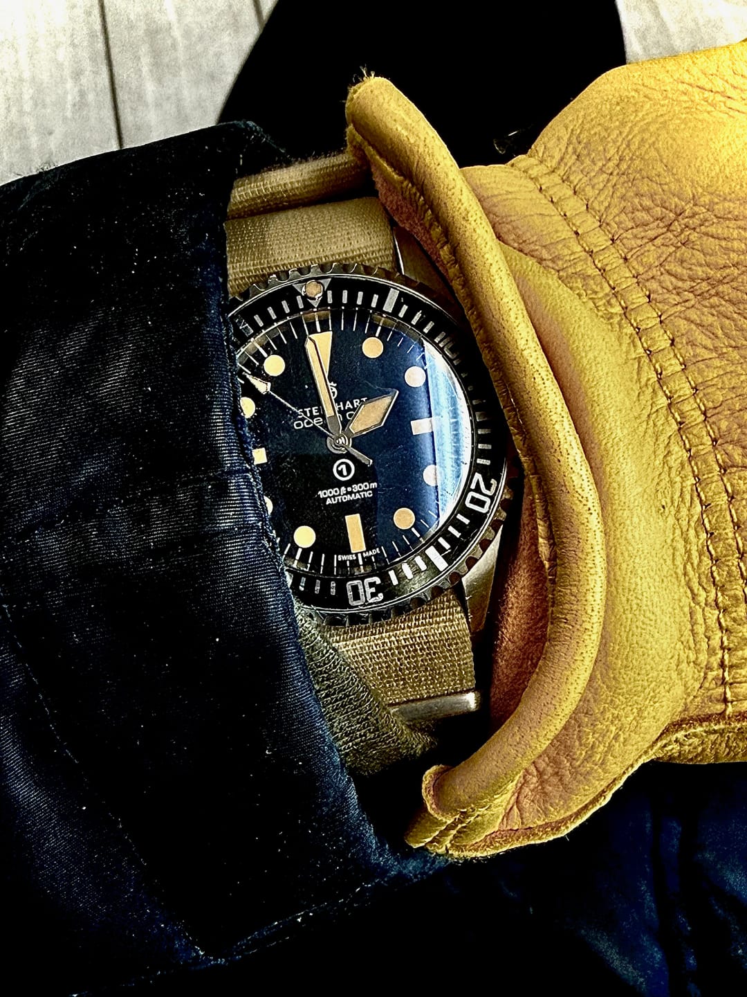 Customer photo review of Heat-Welded Plain Color Variant Mafia Strap 18, 20mm