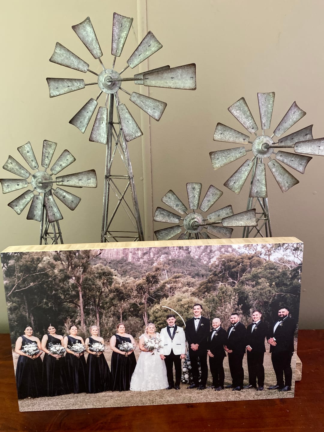 Customer photo review of Bamboo Rectangle