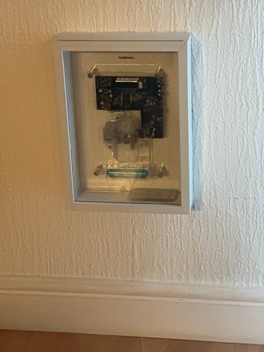 Customer photo review of M1 Music Frame CD Player
