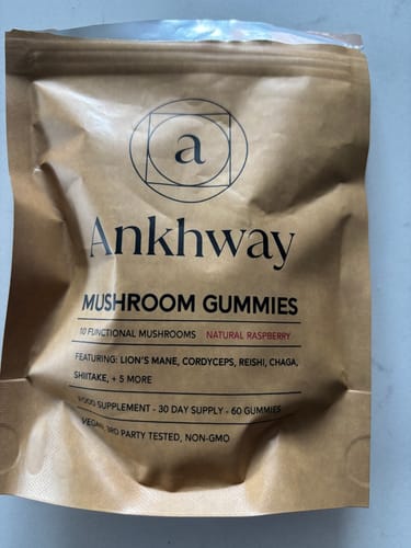 Customer photo review of Mushroom Gummies