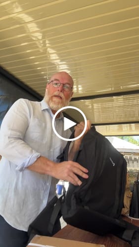 Customer video review of RUCKING BACKPACK