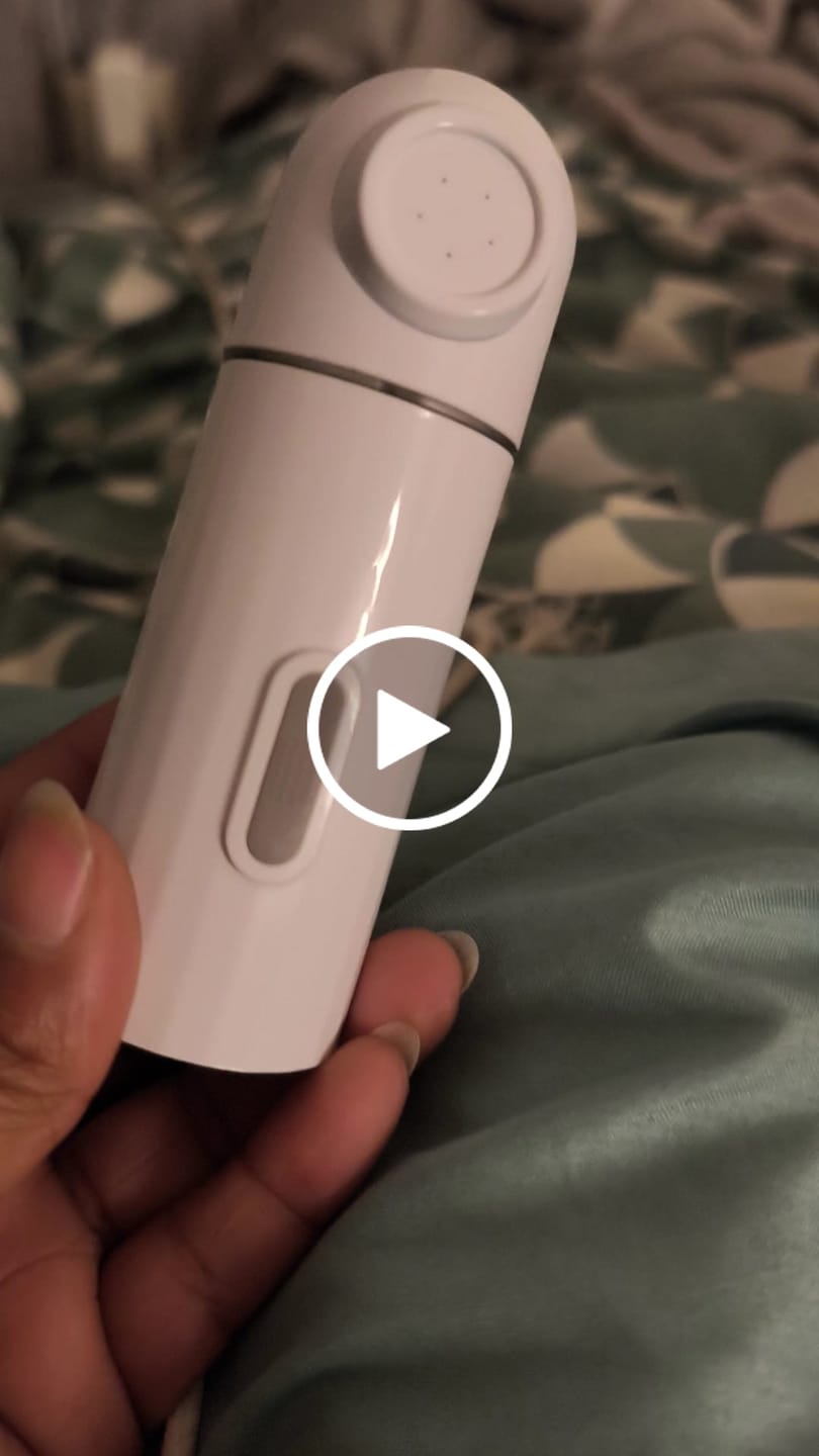 Customer video review of Portable Electric Bidet Sprayer with Bottle