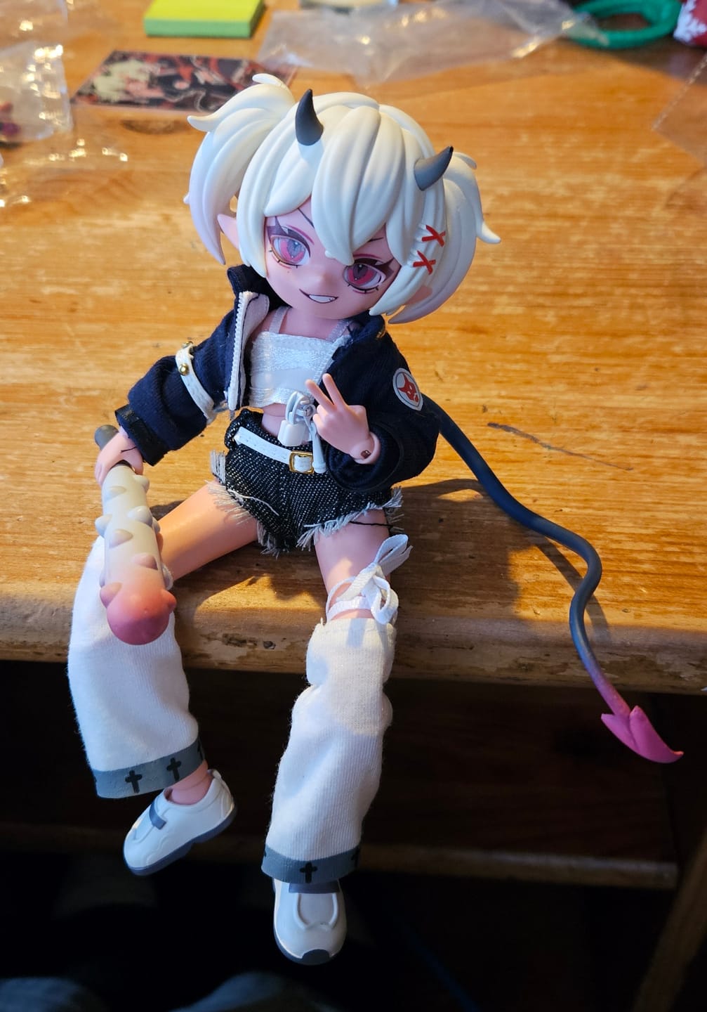 Customer photo review of Cooze Devil Horns Series 1/8 Action Figure BJD Blind Box【Shipped in Dec. 2025/Jan. 2026】