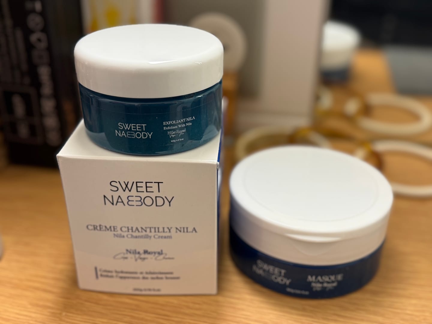 Customer photo review of Masque Nila Royal visage et corps