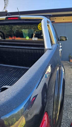 Customer photo review of Set of 3 Rail Guard Cap Protector Covers For Ford Ranger 2012- mid 2022