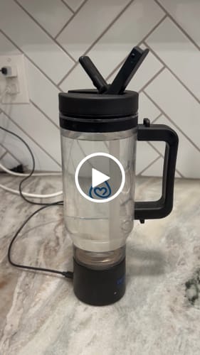 Customer video review of HydroTumbler 32oz  – Premium Hydrogen Water Bottle