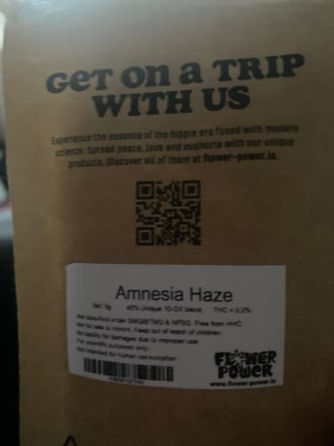 Customer photo review of Purple Kinky Kush – 40% Superior Premium Blüten | Power Level 5/5