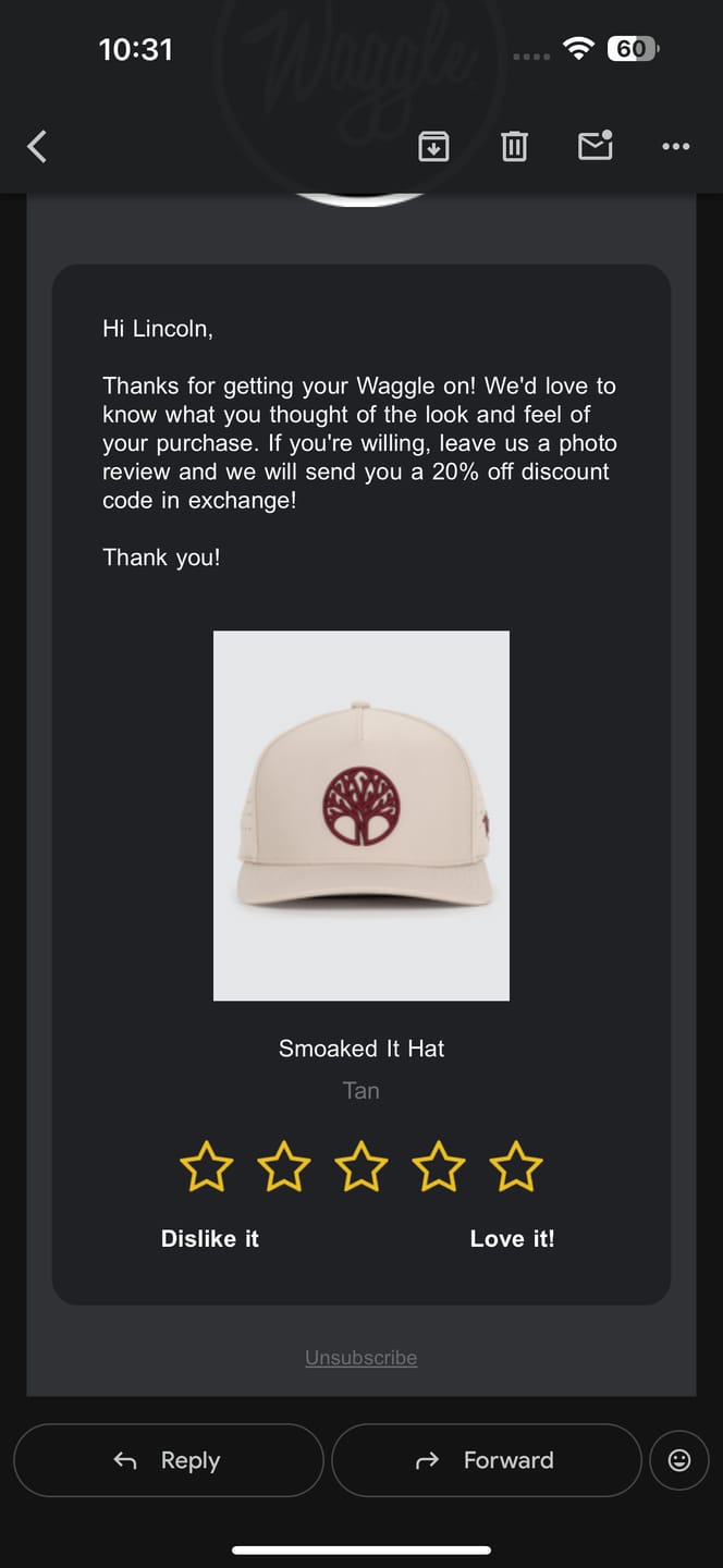 Customer photo review of Smoaked It Hat